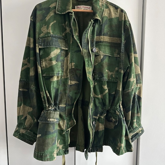Free People Military Jacket - Picture 2 of 3